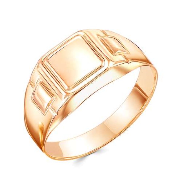 кольцо. Красное  Золото 585. арт. 00-61-0088-00 от производителя Золотые Узоры в Омске